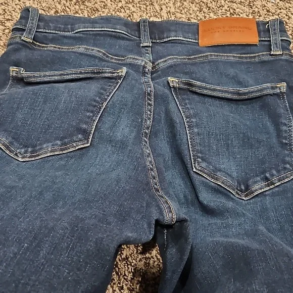 Lucky Brand High Rise Dark Blue Jeans - Picture 8 of 11